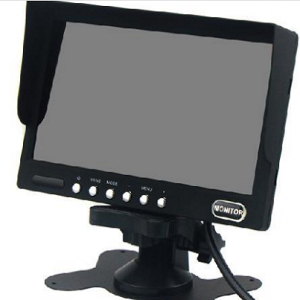 7 Inch 4 Channel Color Vehicle Monitor