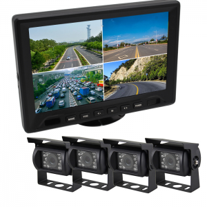 2CH 7 Inch Reverse Camera Monitor System Analog